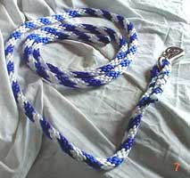 Amish Made lead rope with bull snap