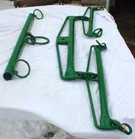 Amish made steel neck yoke and evener